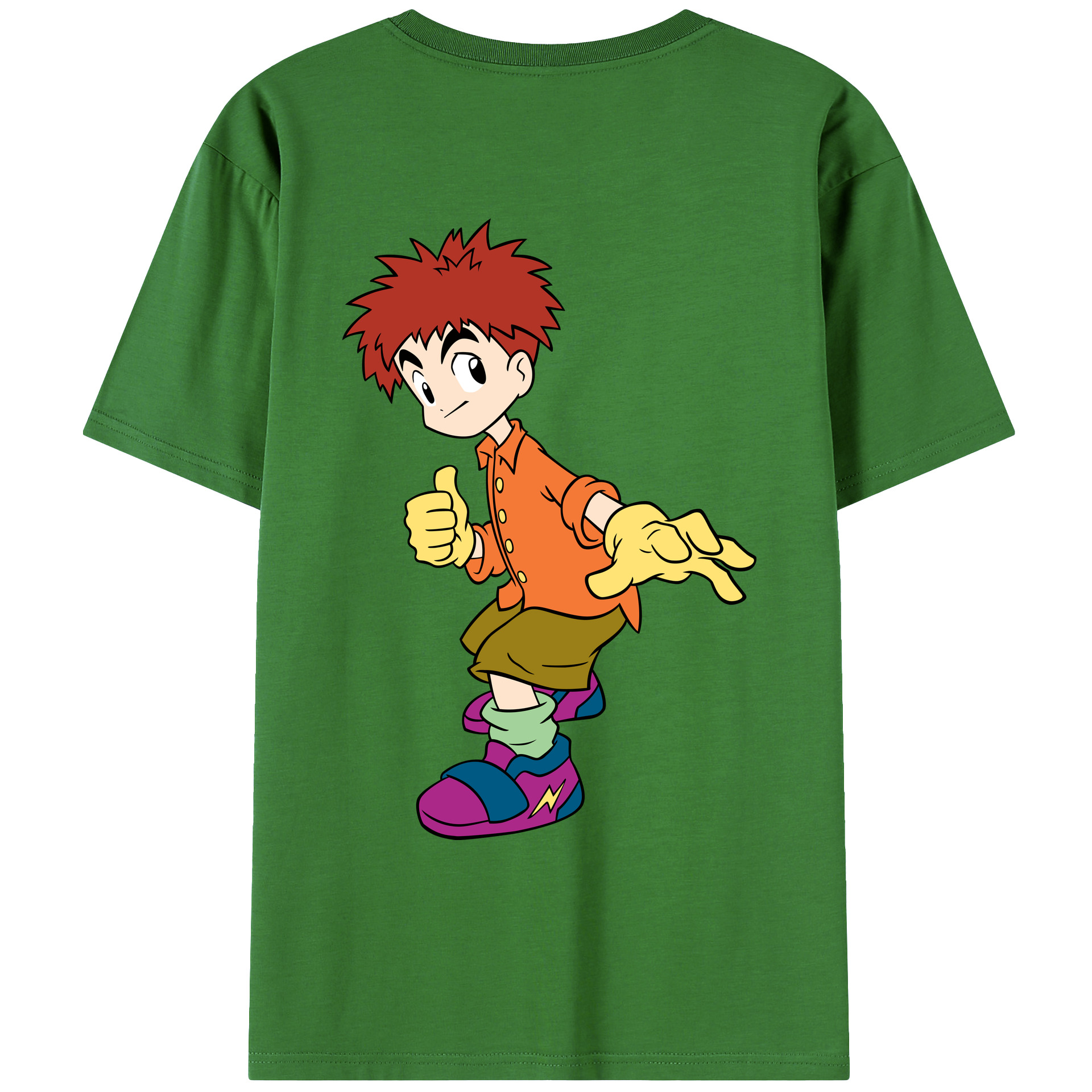 （画像用） Digimon デジタルモンスター/デジモン レディース半袖Tシャツ(バックプリント)